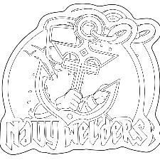 Image outline for embroidery patch